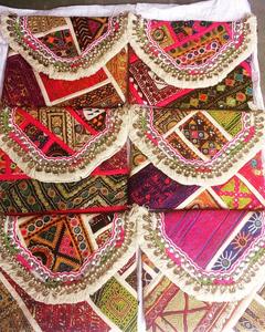 กระเป๋าคลัทช์ผ้าบันจาราวินเทจสไตล์โบฮีเมียน - Product Image 2