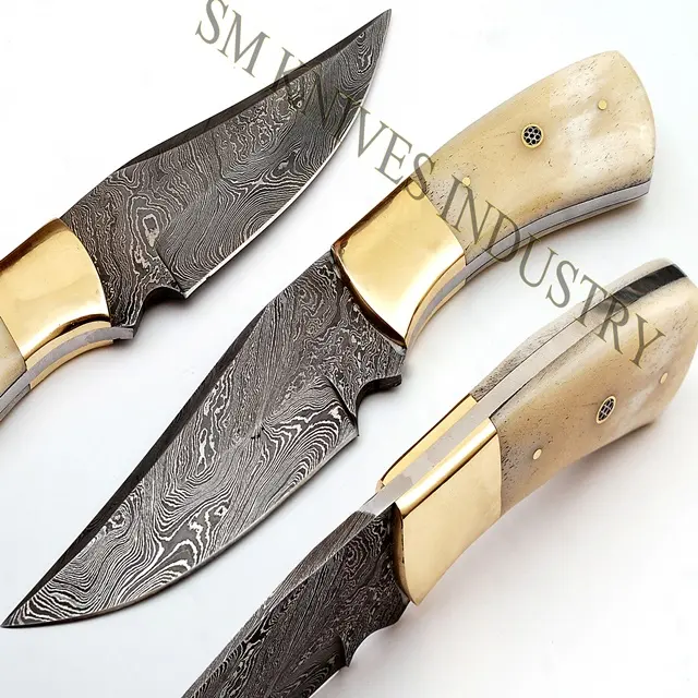 Nach Maß Damaskus Jagd kürschnerei Messer (Smk1992)
