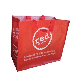KD1248 KIM DUC Bolsa Térmica Personalizable de Tela No Tejida, Reciclable, con Asas de PP Tejido, Logotipo Reutilizable, Mediana, para Uso Diario, Vietnam Letter - Product Image 1