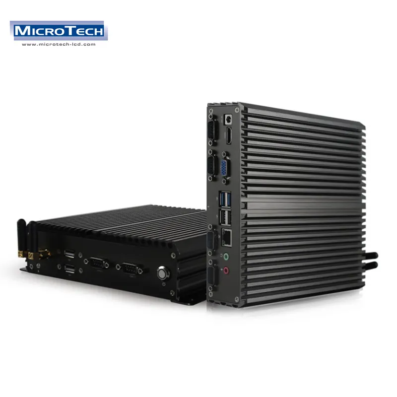 I3/i5/i7 CPU industrieller Mini-Desktop-PC Intel Celeron J1900 Quad-Core-Computer 8G Ram 256G SSD WIFI PC Low-Power-Host
