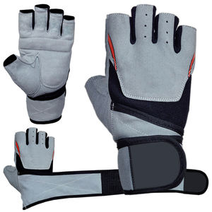 wholesale WORKOUT Finger less fitness <b>weight</b> lifting gym gloves <b>for</b> <b>sales</b> - Product Image 3