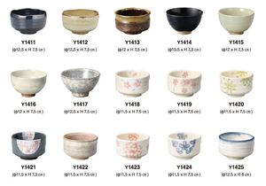 ถ้วยชาเขียวมัทฉะเซรามิกทำมือแบบมินิยาคิจากญี่ปุ่น - Product Image 2