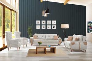 Buse moderno sofá conjunto 2025 diseño recién llegado sofá cama con sistema de almacenamiento recién llegado diseño moderno de alta calidad - Product Image 5