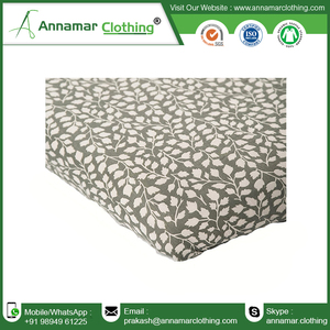 Sábana para cuna de bebé de algodón orgánico de tamaño personalizado con patrón personalizado con etiqueta de logotipo privado y embalaje, sábana para cuna pequeña - Product Image 2