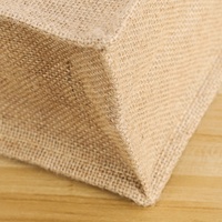 Offre Spéciale Personnalisé Pliable Recycler Écologique Jute Sac À Provisions Fourre-Tout Réutilisable Sac De Jute