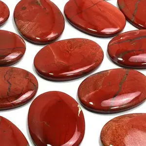 Beste Qualität Großhandel Natural Red Jasper Palm Stone für die Heilung Großhandel Palm Stone Kaufen Sie bei AAMEENA AGATE