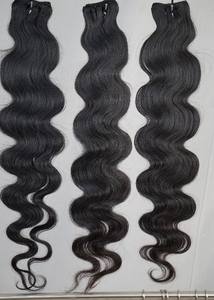 Extensiones de cabello virgen indio ondulado al por mayor, extensiones de cabello sin procesar, caída mínima de cabello más suave - Product Image 5