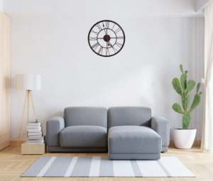 Wholesale Price Iconic Modern Design Black Metal Wall <b>Clock</b> for Living Room or Office Space Manufactured by Largest Company - Product Image 3