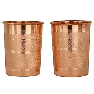 Pure Copper Water Glass for Kitchen & Tabletop Handmade Polished Customized Size and Packing for Drinking Copper Glasses - Product Image 3