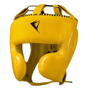 2021 New Design Men Leather Head Guards With Custom Logo Printed - Product Image 2