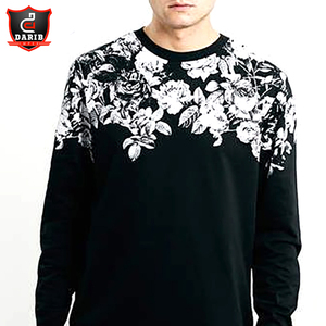 Factory Direct Sales Custom Men Sweatshirts Heavy Weight Pullover Sportswear Cotton Men Sweatshirt Without Hooded - Product Image 2