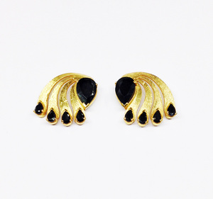 Sterling <b>Silver</b> 925 Custom Made Supplier Wholesaler Handmade Unisex Woman Low MOQ Cheap Unique Elegant Natural Gemstone <b>Earring</b> - Product Image 1