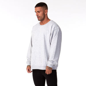 <b>Top</b> Quality Heavy weight Unisex Casual Fleece Crew Neck Sweatshirts <b>Long</b> <b>Sleeve</b> Men Cotton Oversize Custom Hoodies & Sweatshirt - Product Image 5
