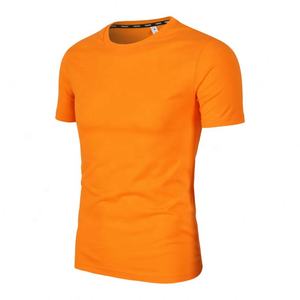 เสื้อยืดกีฬาแขนสั้นแบบเรียบเสื้อถักโลโก้โอเวอร์ไซส์สำหรับผู้ชาย - Product Image 1