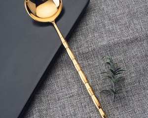 Cuillère en laiton pour la cuisine et la vaisselle et taille personnalisée et cuillère en laiton poli à la main au meilleur design - Product Image 3