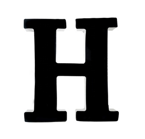 ที่วางจุกไวน์โลหะ Monogram ตัวอักษรหนา H ผู้ผลิตที่กําหนดเองต่ําขั้นต่ําราคาโรงงานทําด้วยมือ - Product Image 2
