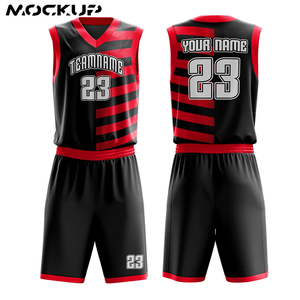Conjunto de Uniforme de Baloncesto Sublimado con Logotipo Personalizado, Transpirable, para Hombres, Jóvenes, Unisex, Adultos, Tallas Grandes - Product Image 4