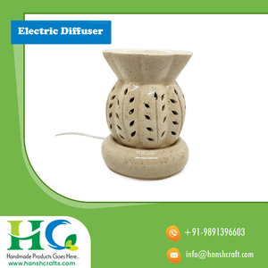 Best Price <b>Ceramic</b> Stone Aroma <b>Diffuser</b> Electric Oil Burner Handcrafted | Fragrance <b>Diffuser</b> Lamp for Home Spa Relaxation Decor - Product Image 2
