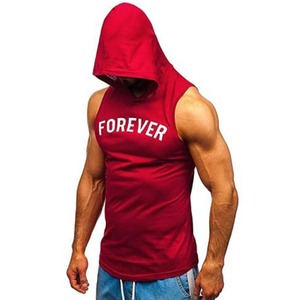 Custom Colors Cotton Plain Bodybuilding Custom Vest Fitness Stringer Gym Sport Tank Top For Men - Product Image 1