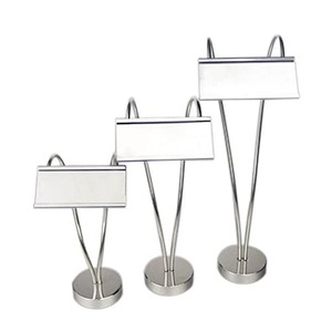 Dây thép không gỉ chủ thẻ <span class=keywords><strong>menu</strong></span> cho trang trí đám cưới - Product Image 1