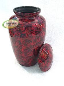 Modèle de style nautique d'urne en métal de qualité vintage polie pour cadeaux d'affaires - Product Image 3