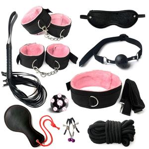 Verstelbare Sm Pols En Enkel Spreader Bondage Kit Fetish Gear Accessoires 10 Stuks/Unit Volwassen Speeltjes Voor Mannen vrouwen - Product Image 1