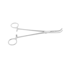Fórceps de disección y ligadura de bebé curvo de 18,5 cm de alta calidad, instrumento quirúrgico Manual - Product Image 2