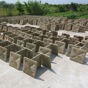 Décor de siège en jonc de mer moderne et écologique fait à la main artisanat de tenture murale en bois populaire de la mer pour la décoration intérieure - Product Image 1