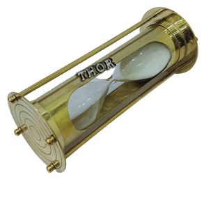 Temporizador de arena náutico moderno para oficina en casa, 3 minutos, latón pulido, temporizador de escritorio para estudiantes, regalo coleccionable decorativo - Product Image 5