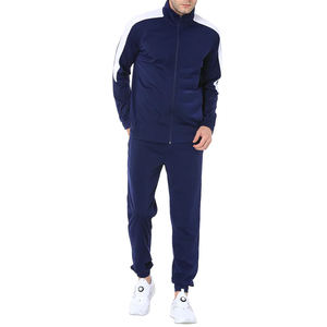 Vente en gros de survêtements à fermeture éclair avec logo imprimé sur mesure Vêtements OEM Ensembles unis en vrac en coton doux Marque privée - Product Image 1