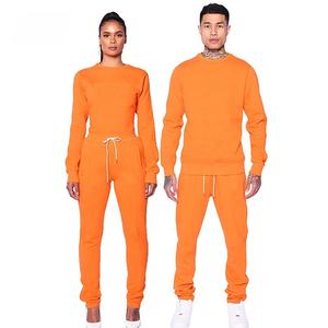 Sudaderas con cuello de moda Unisex de fabricante de calidad, chándales para correr para hombre, conjunto de chándales de talla grande para mujer para invierno - Product Image 5