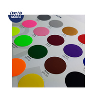 Dae Ha superventas HTV PVC Flex en Corea excelente lavado durabilidad Transferencia de Calor Plotter corte Transferencia de Calor vinilo para ropa