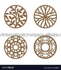Grey <b>Agate</b> Marble Round Classic Eco-Friendly Mats & Pads 100mm Diameter - Product Image 6