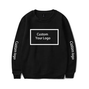 Custom New Style Printing High Street Oversized Mens <b>CrewNeck</b> Sweatshirt Male - Product Image 3