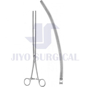 Pince intestinale atraumatique droite laparoscopique en acier inoxydable de qualité supérieure de 33cm Instrument Recta manuel - Product Image 2