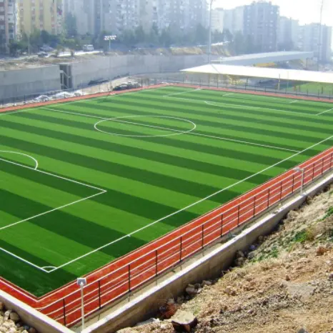 High quality artificial garden grass for outdoor sports use made in Turkey have UV protection.