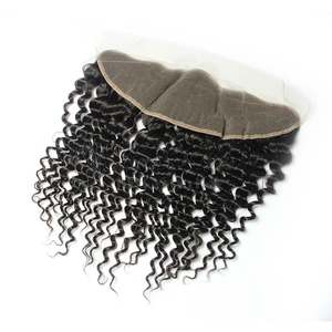 Malla frontal de encaje rizado, 13x4 hd, virgen de Vietnam, alineada cutícula, frontales de encaje hd disponibles, venta al por mayor de fábrica - Product Image 1