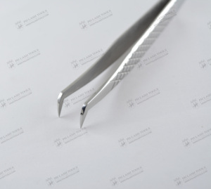 Pince à épiler d'extension de cils de volume russe 75 degrés de large pointe marque privée, pince à épiler de volume d'extension de cils marque privée - Product Image 5