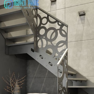 Escaliers en fer forgé blanc, décoration d'intérieur et d'extérieur du Vietnam - Product Image 4