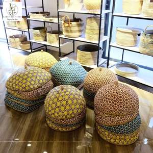 ตกแต่งบ้านไม้ไผ่-ฝาครอบอาหารหลายสีฝาครอบอาหารไม้ไผ่ที่เป็นมิตรกับสิ่งแวดล้อม - Product Image 5