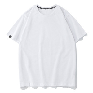 Camiseta de verano de gran tamaño de alta calidad para hombres y mujeres, Camiseta de algodón hilado con anillo promocional personalizado, camiseta de gran tamaño de nuevo diseño en blanco - Product Image 5