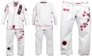 BJJ Gi para hombres mujeres Jiu Jitsu uniforme Kimono adulto MMA Judo cinturón libre brasileño 100% algodón hecho en Pakistán BJJ GI grappling - Product Image 6