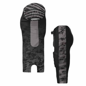 Uniformes personnalisables du football américain sergé respirant Plus Size Jersey avec manches courtes - Product Image 3
