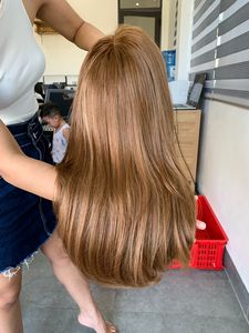 ผมเวียดนามเนียนนุ่ม ยาวและสั้น แบบเส้นเดียว คละสี ราคาโรงงาน ผมตรง - Product Image 2