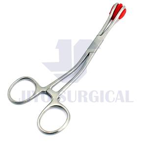 Pince à langue jeune certifiée CE ISO | Pinces chirurgicales en acier inoxydable pour le maintien de la langue et les procédures ORL - Product Image 5