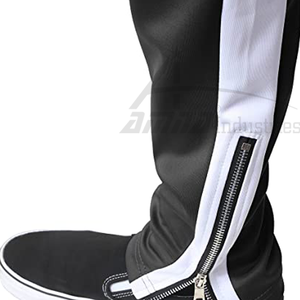 กางเกงแทร็คแฟชั่นสำหรับผู้ชายกางเกงแทร็คแบบเชือกรูดยาวบริการ OEM - Product Image 4