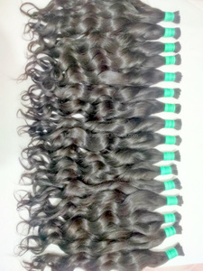 ผมแท้แบบเรมี่จากอินโดนีเซีย ลอนใหญ่ สีดำธรรมชาติ บราซิลเลียน ขนาด 8-36 นิ้ว ลอนยาว 28-30 นิ้ว น้ำหนัก 100 กรัม - Product Image 5