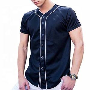 T-shirts à manches courtes pour hommes, vêtements de baseball et de softball en polyester pour adultes, vêtements de baseball et de softball - Product Image 4