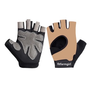 Guantes de Gimnasio de Medio Dedo de Cuero Antideslizantes al por Mayor para Levantamiento de Pesas, Transpirables y Duraderos, Unisex 2026 - Product Image 2