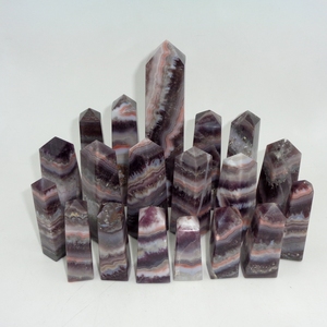 คริสตัลรูปหอคอยอเมทิสต์ธรรมชาติลูกไม้หินอาเกตแท่งหินโอเบลิสก์จุดแก้วเพชรตกแต่งบ้านของขวัญรักษาจักระควอตซ์ - Product Image 2